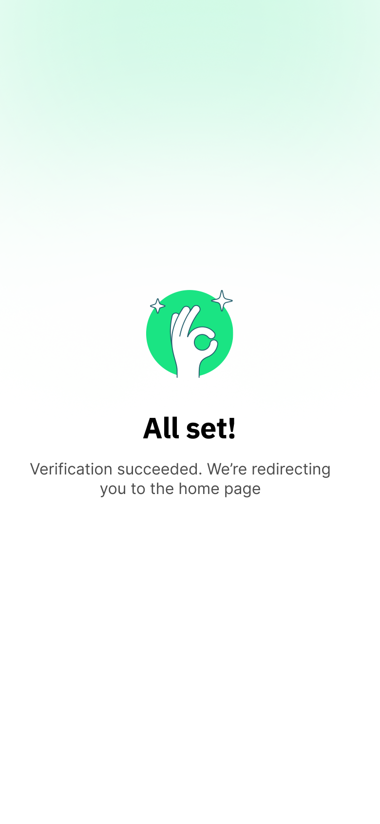 Verification Success