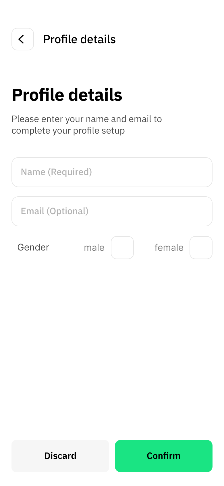 Profile Details