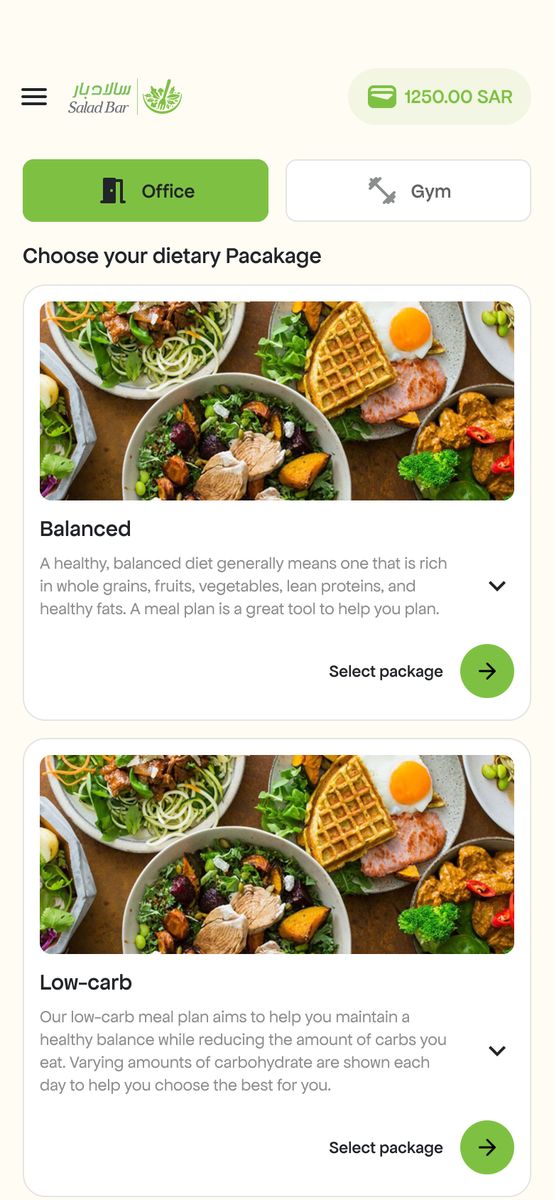 Dietary Packages